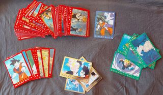 Cromos dragon ball z coleccion 100 cartas