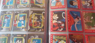 Cromos dragon ball z coleccion 100 cartas
