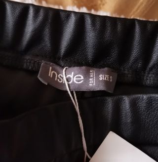 Falda pantalón Inside polipiel 
