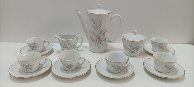 JUEGO DE CAFÉ PORCELANA SANTA CLARA Vigo