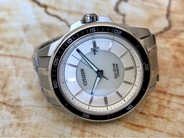 RELOJ CITIZEN ECODRIVE, TITANIO Y ZAFIRO