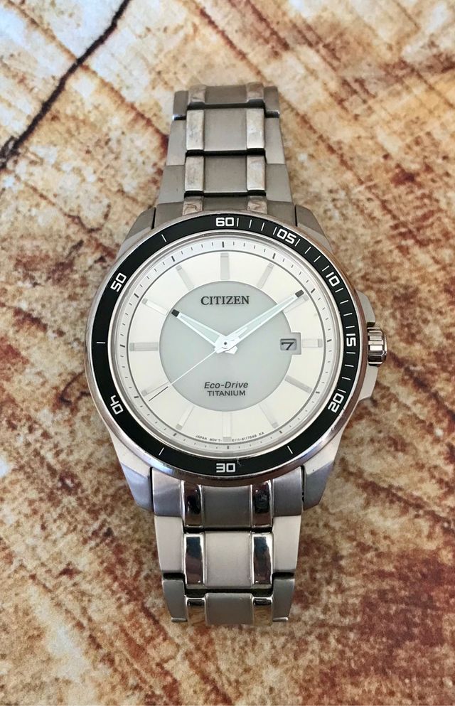 RELOJ CITIZEN ECODRIVE, TITANIO Y ZAFIRO