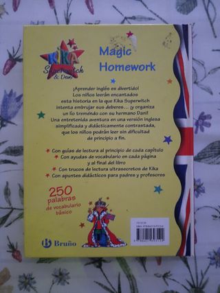 KIKA SUPER WITCH. APRENDA INGLÉS. LOTE