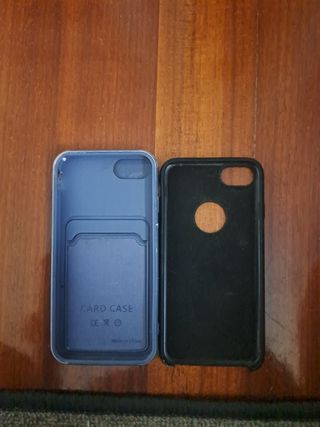 Lote COMO NUEVAS Fundas móvil iphone 8