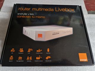 Router multimedia Livebox como nuevo
