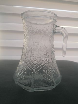 Jarra de cristal vintage
