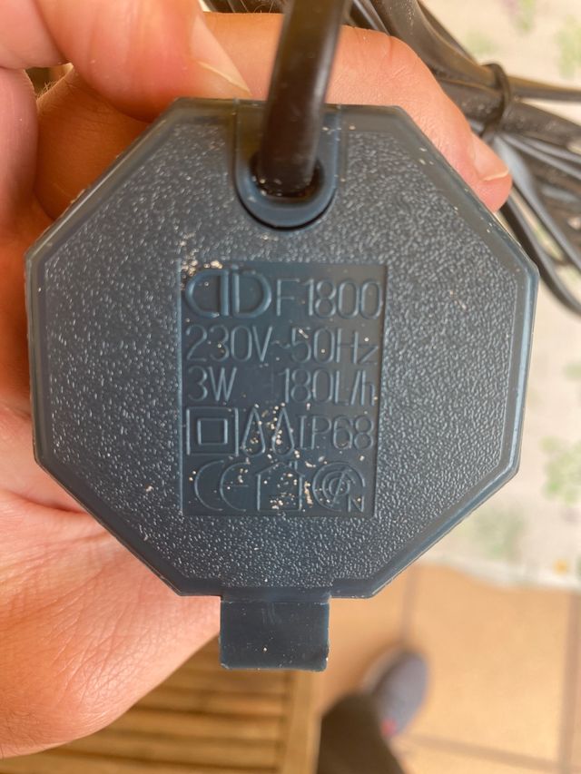 Filtro interior de pecera