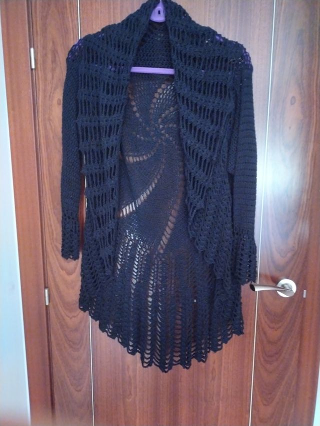chaqueta crochet