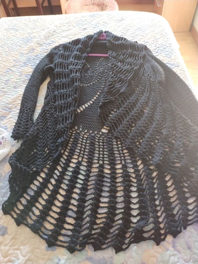 chaqueta crochet