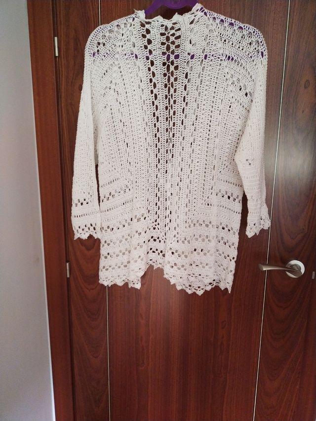 chaqueta crochet