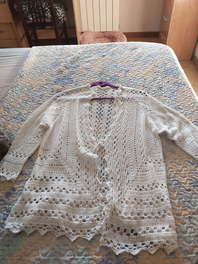 chaqueta crochet