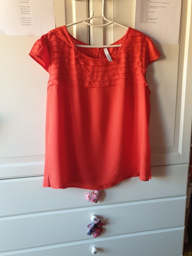 Blusa de manga corta