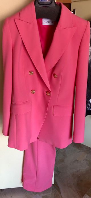 Tailleur Marella rosa nuovo