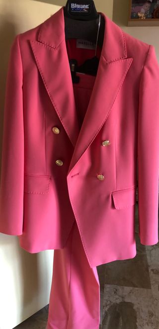 Tailleur Marella rosa nuovo