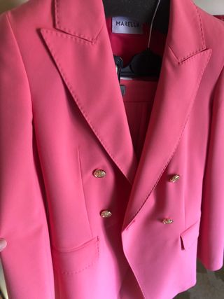 Tailleur Marella rosa nuovo