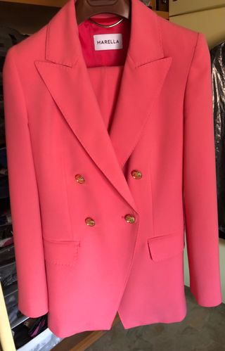 Tailleur Marella rosa nuovo