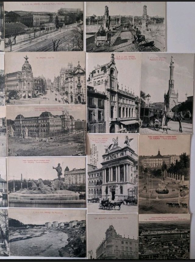 Postales antiguas de Madrid 1906/1918