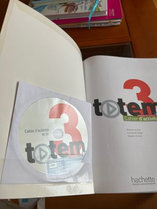 Libro Totem 3 para nivel francés B1