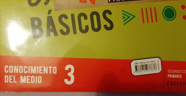 Libros 3° de primaria.