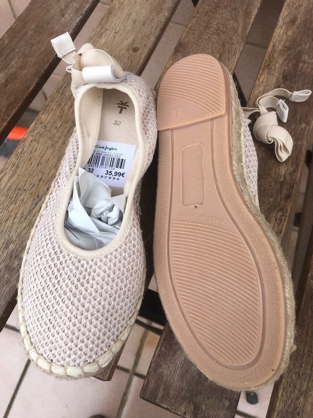 Bailarina tipo alpargata