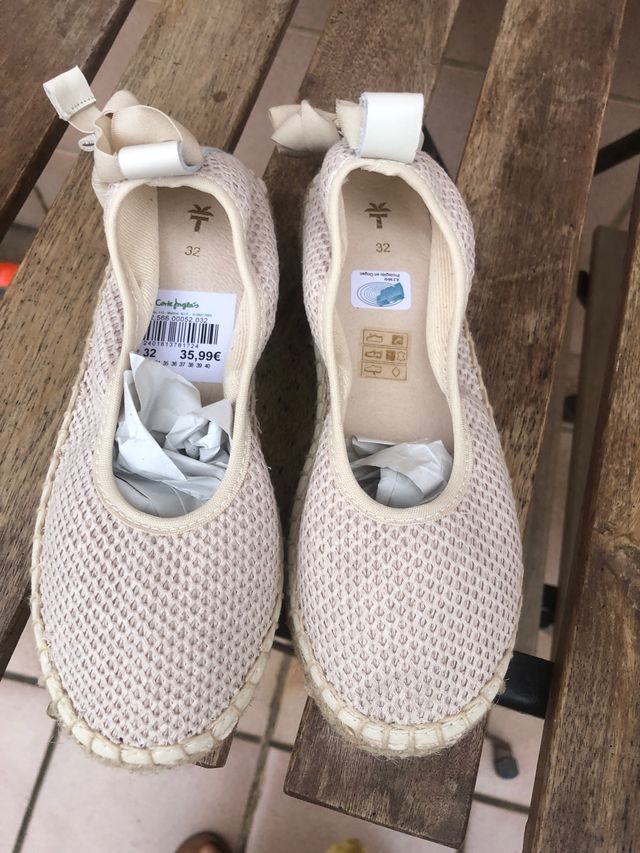 Bailarina tipo alpargata