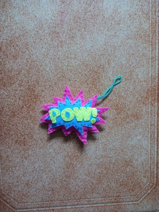 Llavero cómic (POW!)
