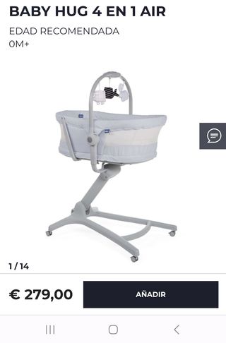 Baby hug 4 en 1 air colchon de REGALO.!!!