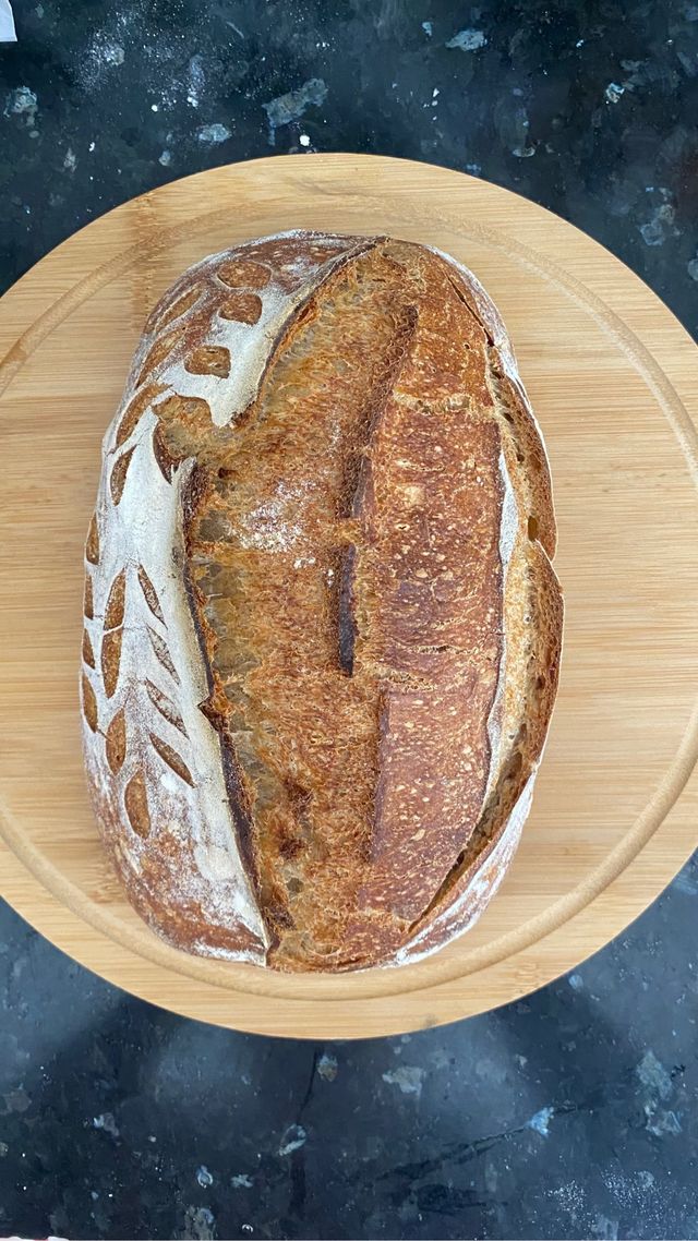 Vendo hogazas de pan de masa madre