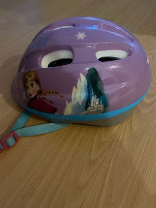 Casco bici de frozen