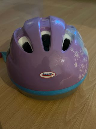 Casco bici de frozen