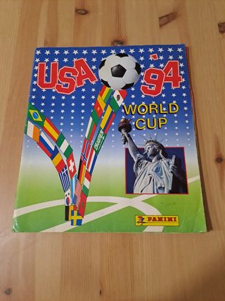 Álbum completo mundial USA 94 panini