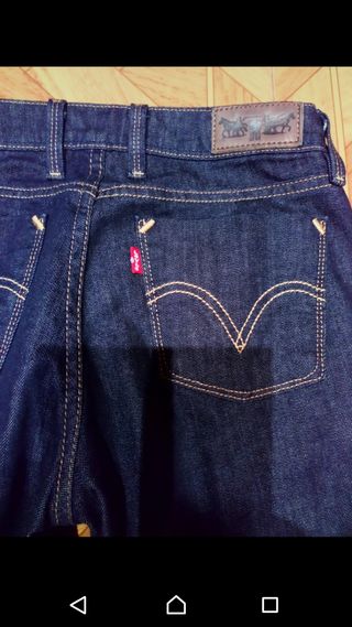 Levis 627 straigh fit, nuevos 