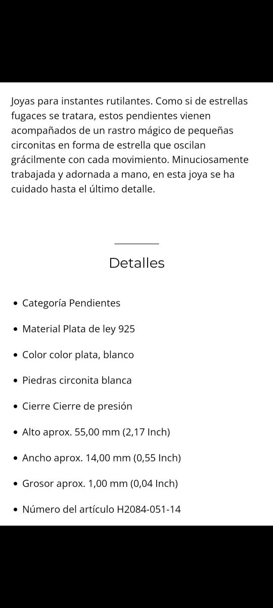 pendientes estrellas Thomas sabo