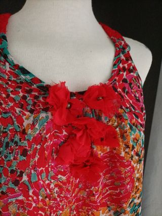 Blusa de gasa. - camisa - top.