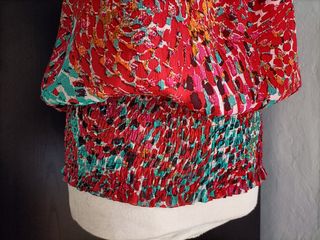 Blusa de gasa. - camisa - top.