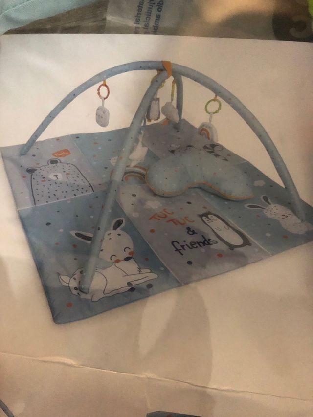 Manta de juego y Gimnasio de bebés