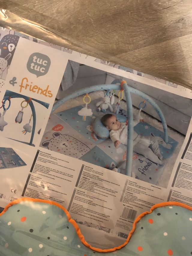 Manta de juego y Gimnasio de bebés