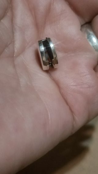 Charm reflexion corazón pedrería plata de ley