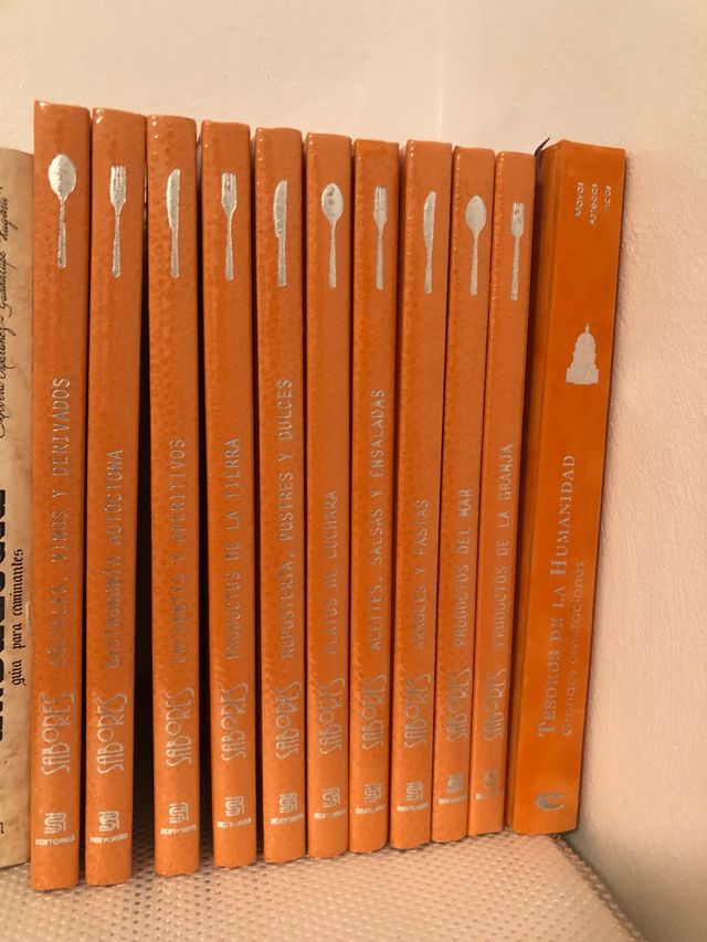 Colección libros de cocina