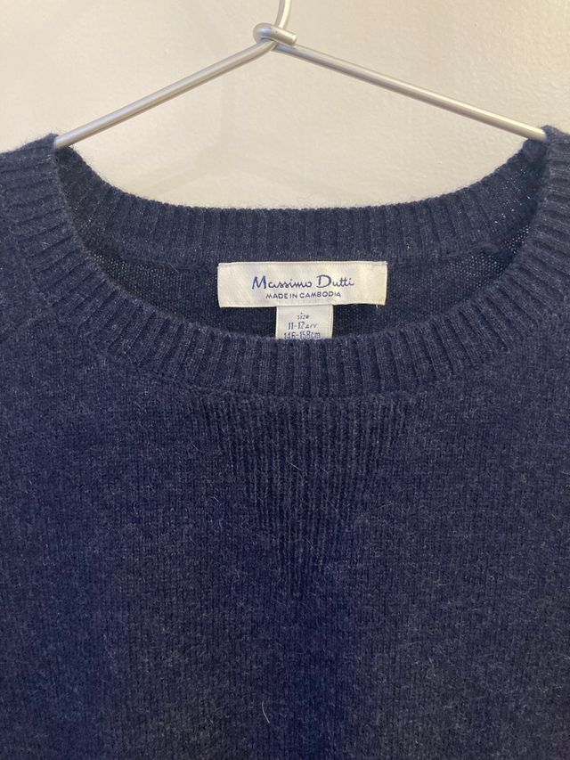 Jersey Cachemire 100% Massimo Dutti t/12