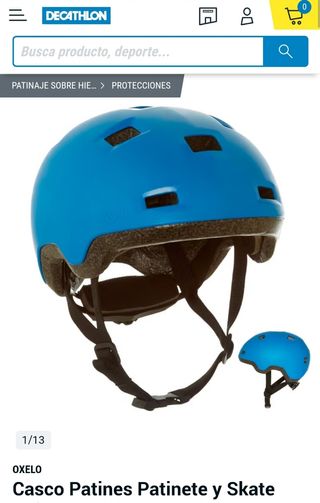 Casco de niño Oxelo 52 55 cm