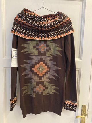 Mini-vestido Jersey Etnico Desigual tM