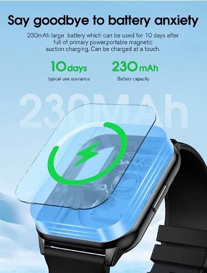 Smartwatch para Homber Mujer 1.96" Reloj Intelegen