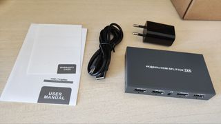 1 IN 4 Out, HDMI Splitter 4K 60hz