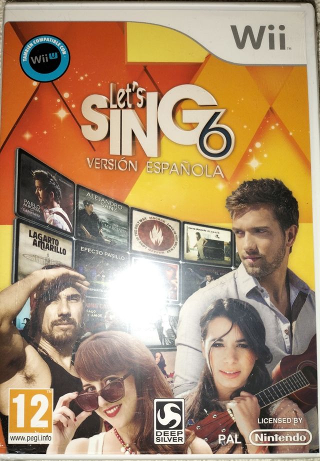 Let's Sing 6 versión española Wii