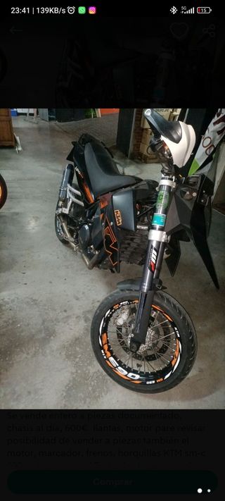 despiece KTM sm 690