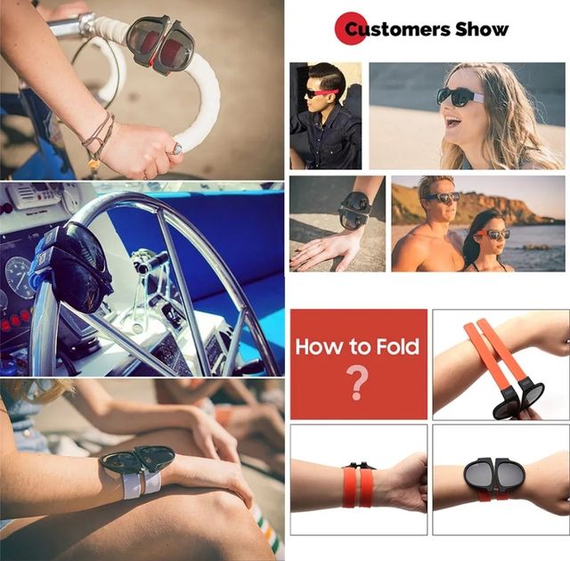 GAFAS SOL PLEGABLE POLARIZADAS NUEVAS A ESTRENAR