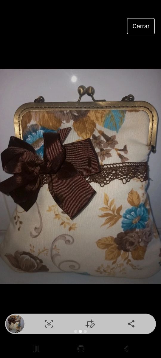 Bolso hecho a mano