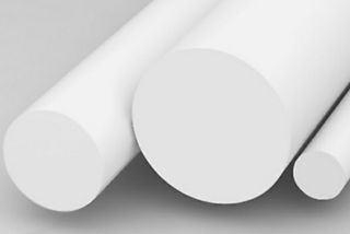barra teflon spessore 5cm diametro 11cm 2 pezzi