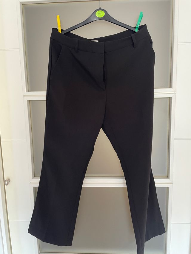 Pantalones pinzas rectos hym